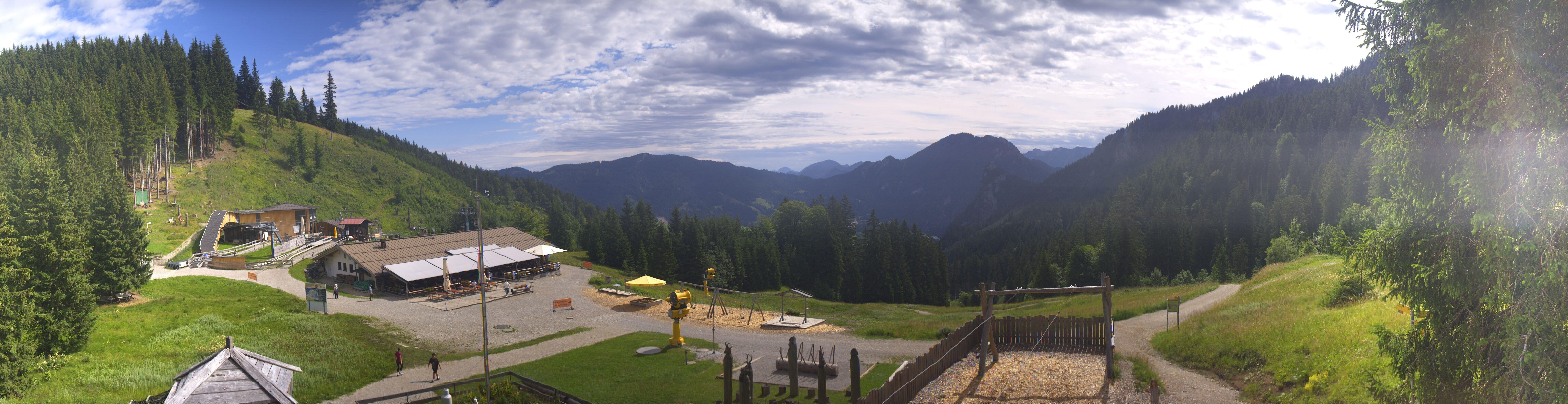 Archived image Webcam Oberammergau - Mountain hut Kolbensattel