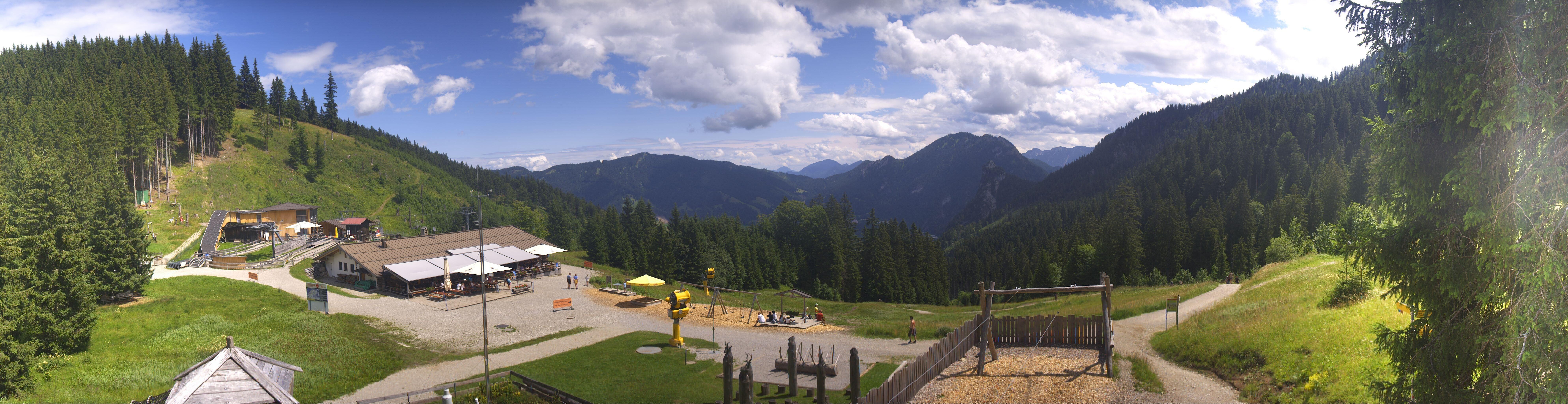 Archived image Webcam Oberammergau - Mountain hut Kolbensattel