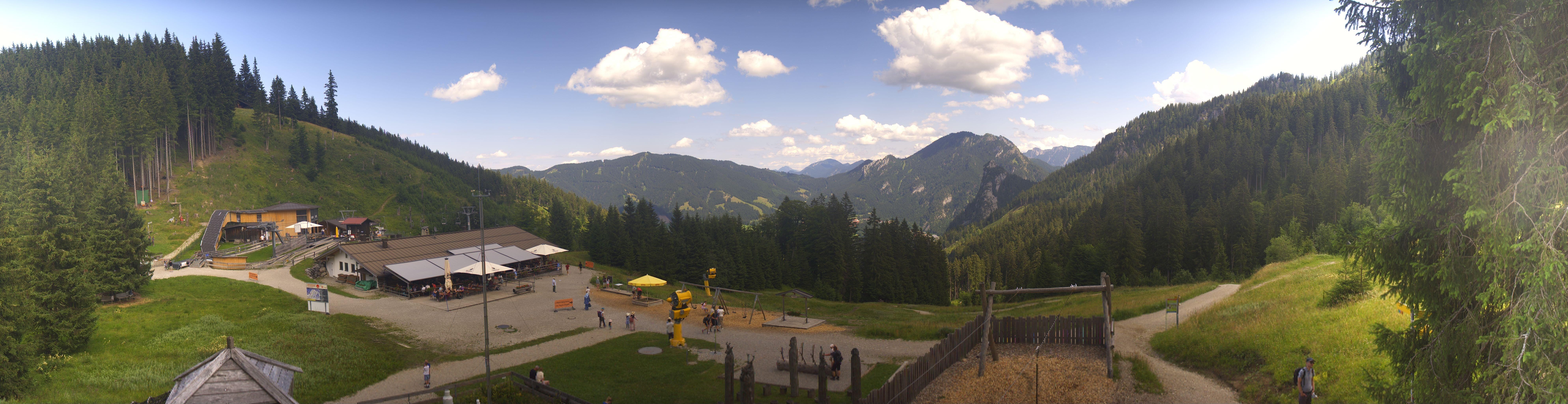 Archived image Webcam Oberammergau - Mountain hut Kolbensattel