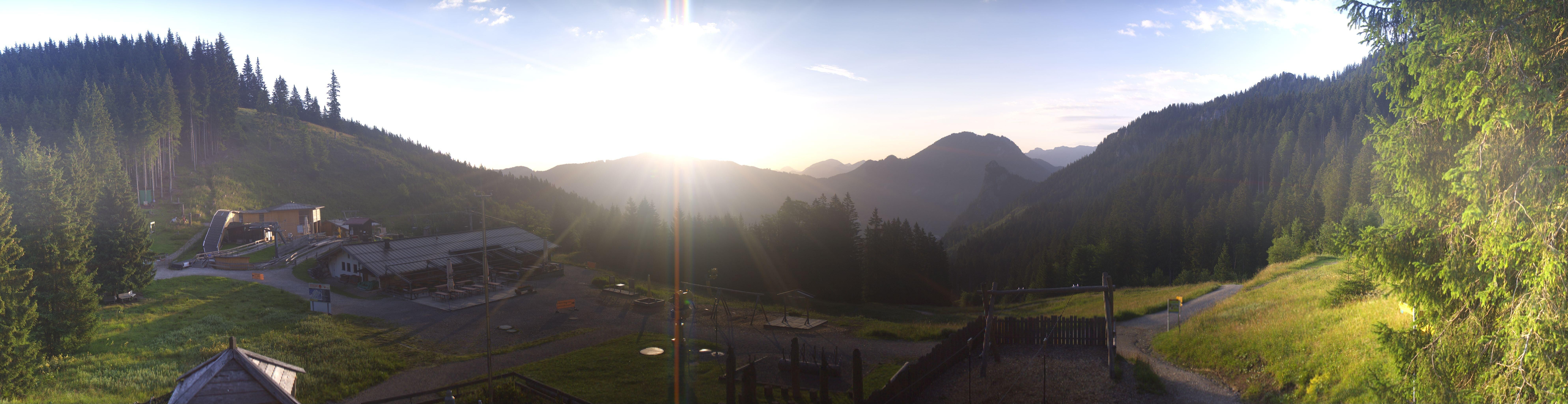 Archived image Webcam Oberammergau - Mountain hut Kolbensattel