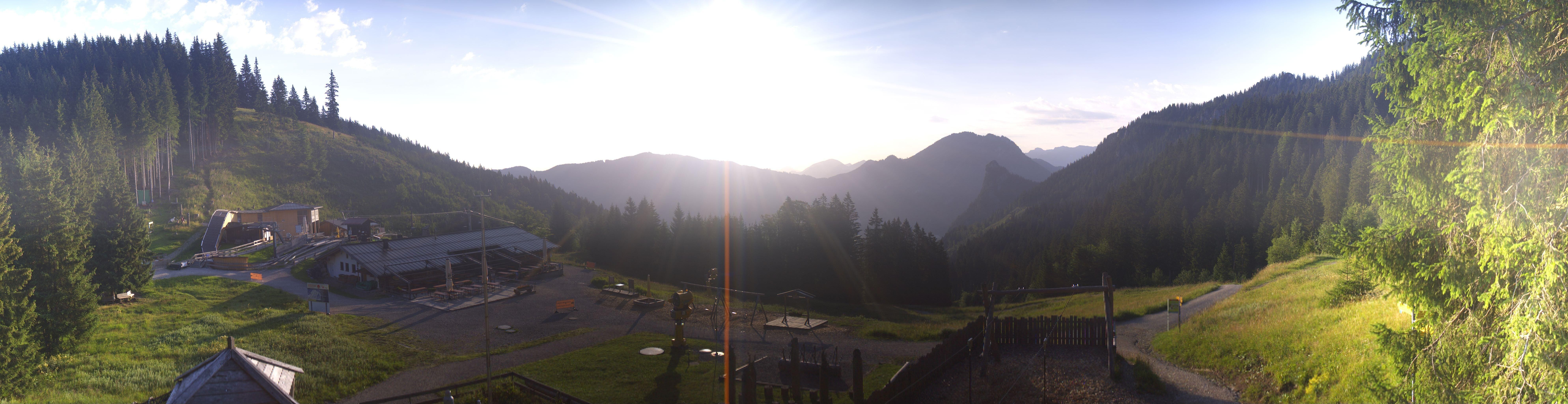 Archived image Webcam Oberammergau - Mountain hut Kolbensattel