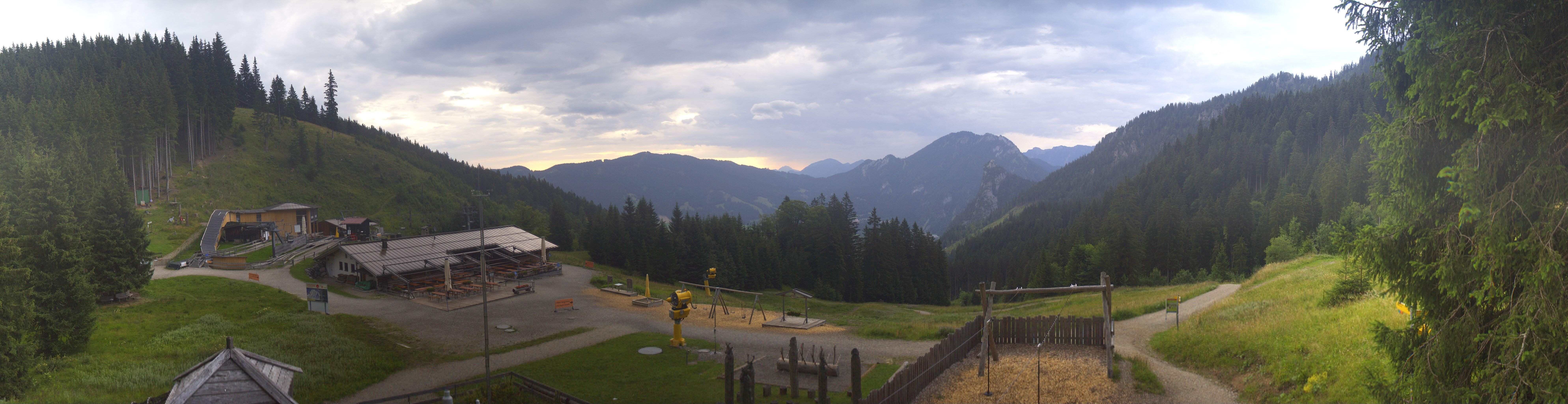 Archiv Foto Webcam Oberammergau - Kolbensattelhütte