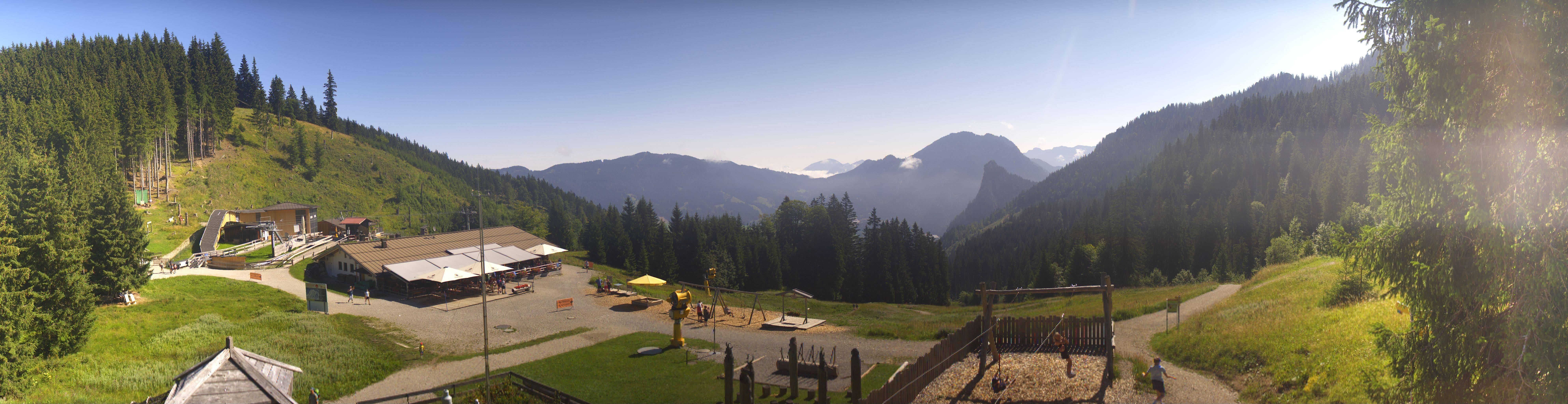 Archived image Webcam Oberammergau - Mountain hut Kolbensattel