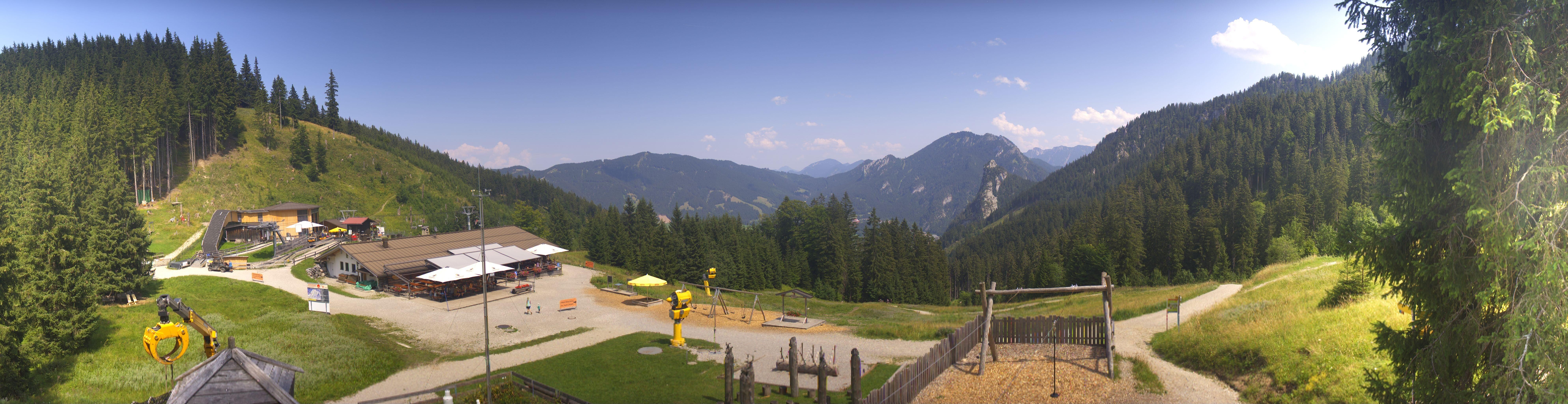 Archived image Webcam Oberammergau - Mountain hut Kolbensattel
