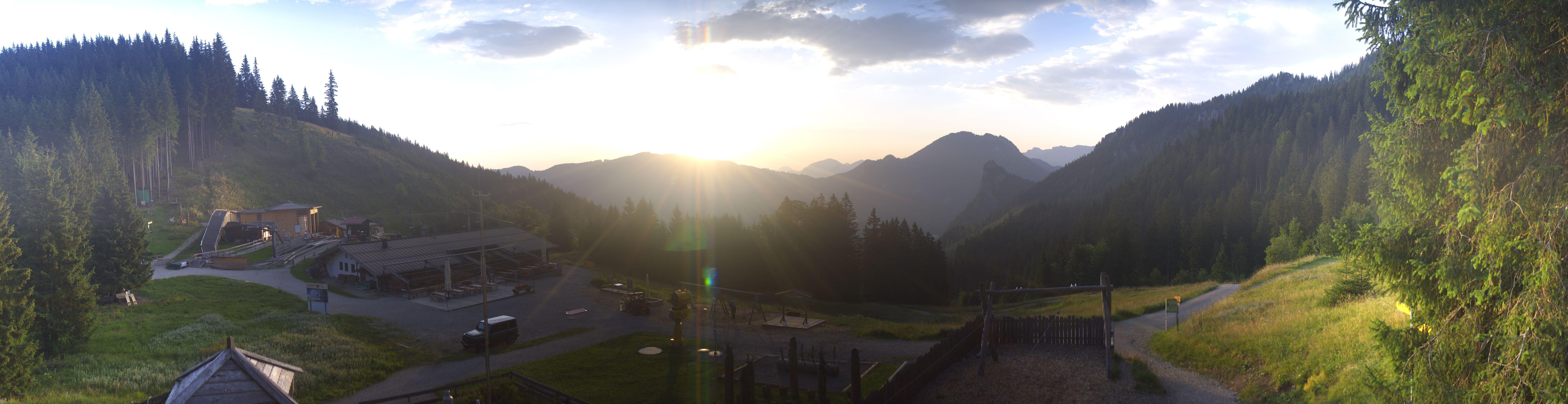 Archived image Webcam Oberammergau - Mountain hut Kolbensattel