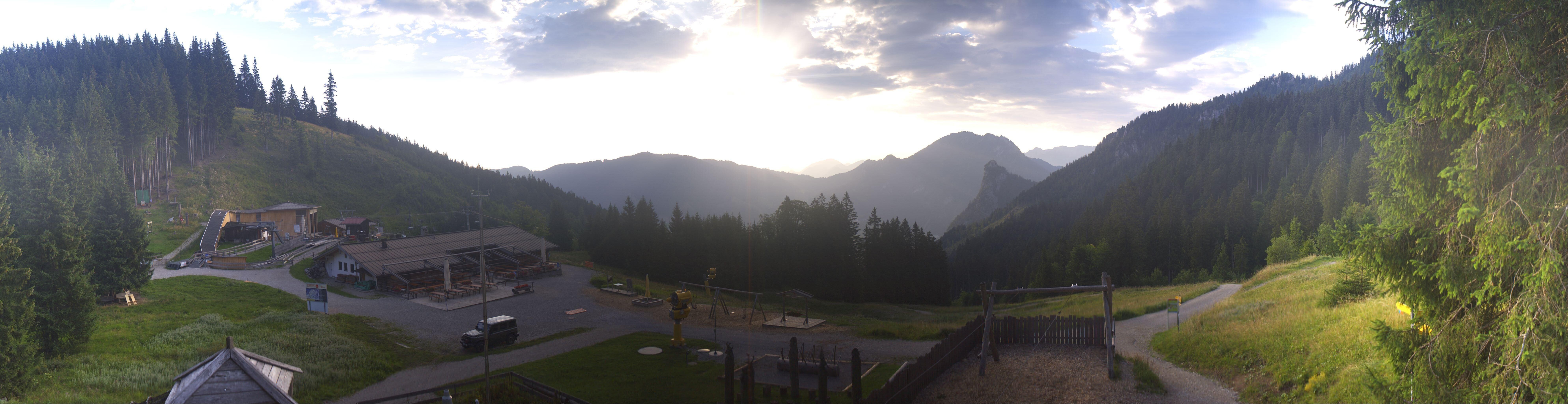 Archived image Webcam Oberammergau - Mountain hut Kolbensattel