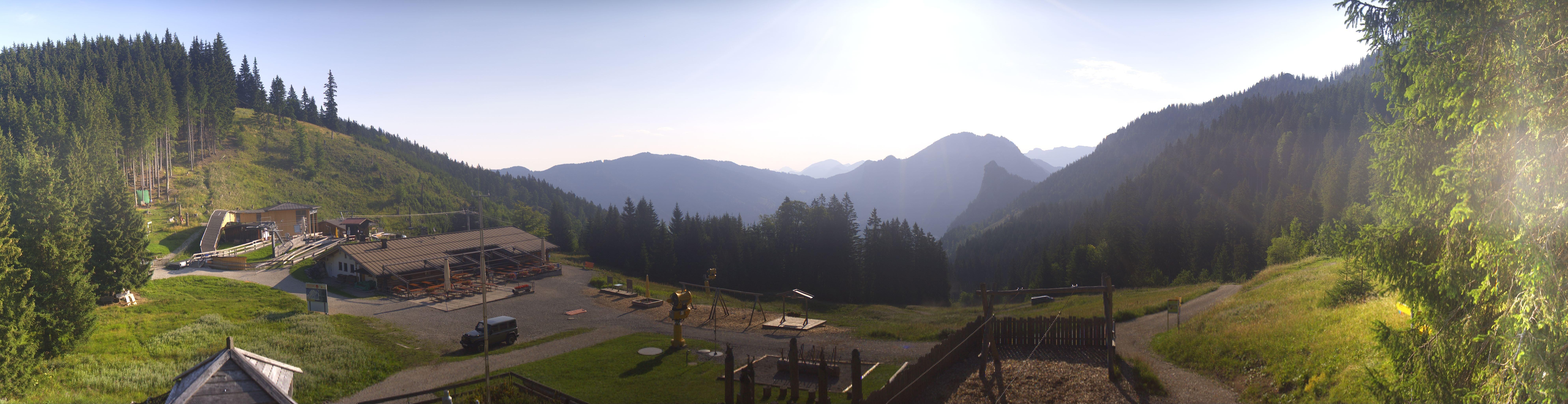 Archived image Webcam Oberammergau - Mountain hut Kolbensattel
