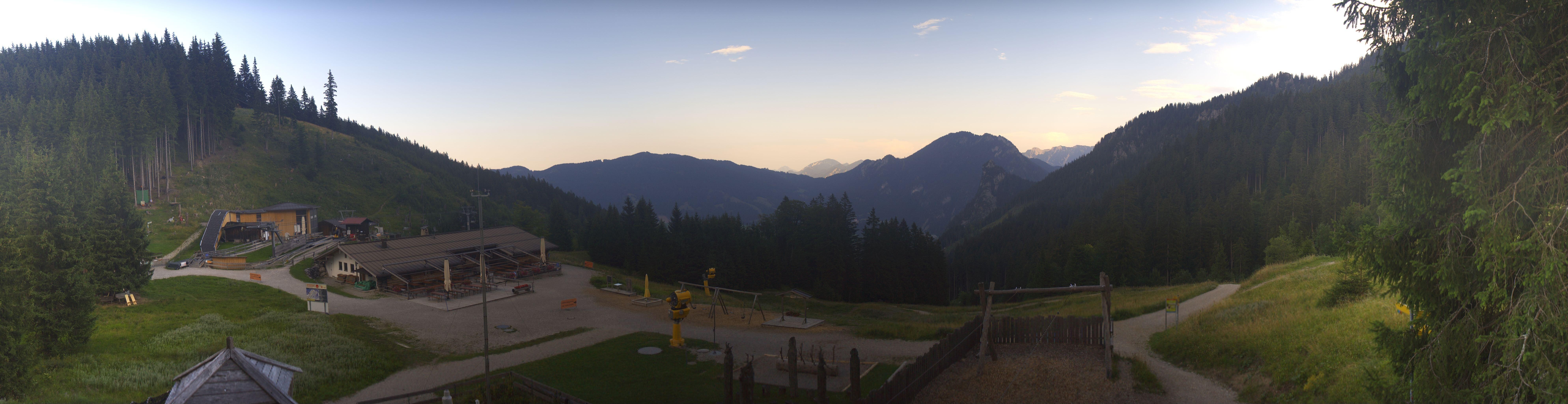 Archiv Foto Webcam Oberammergau - Kolbensattelhütte