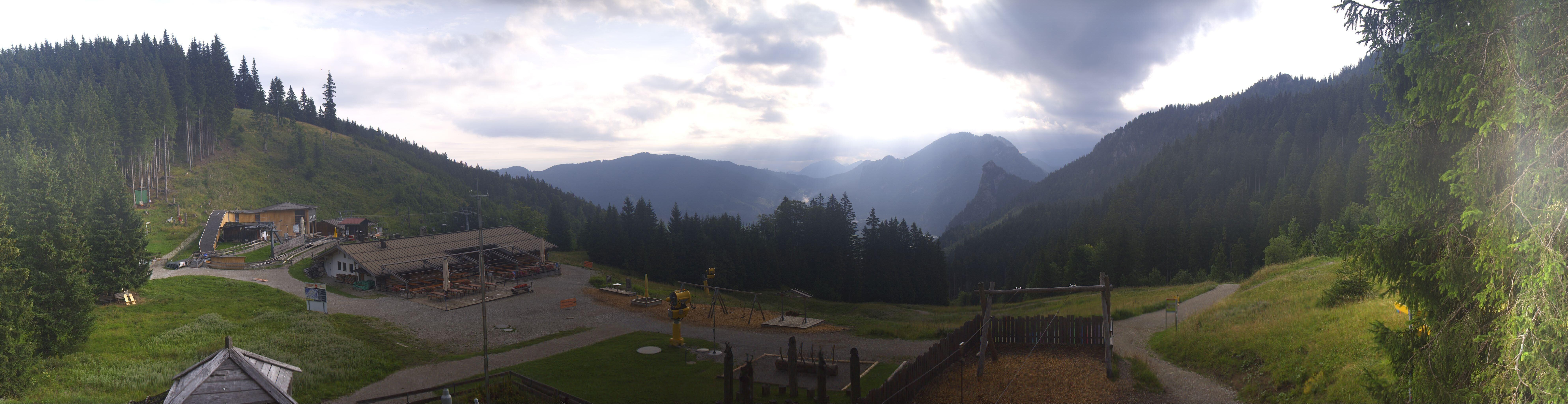 Archived image Webcam Oberammergau - Mountain hut Kolbensattel