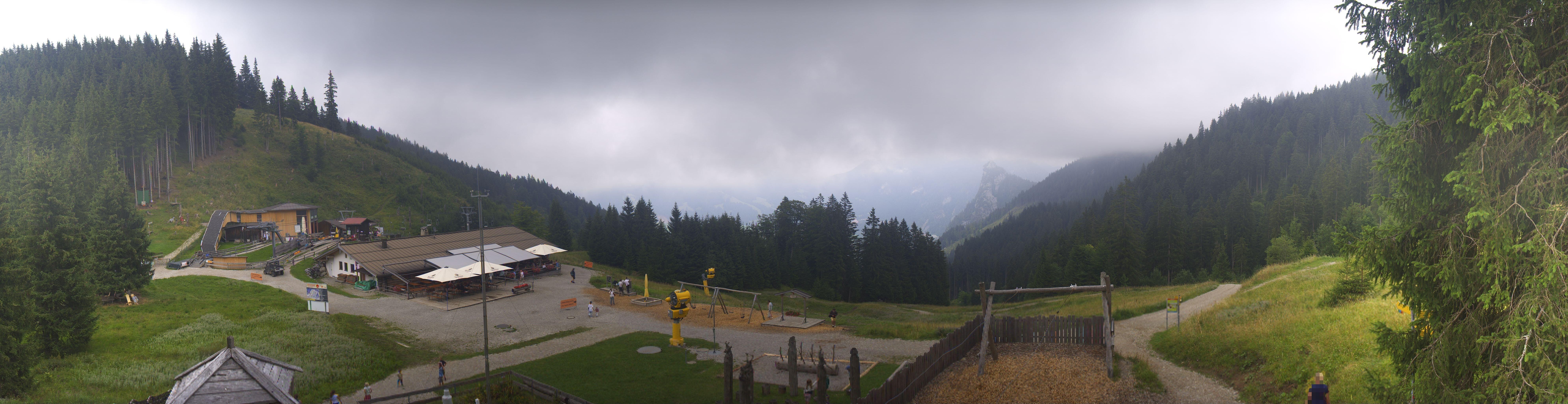 Archived image Webcam Oberammergau - Mountain hut Kolbensattel