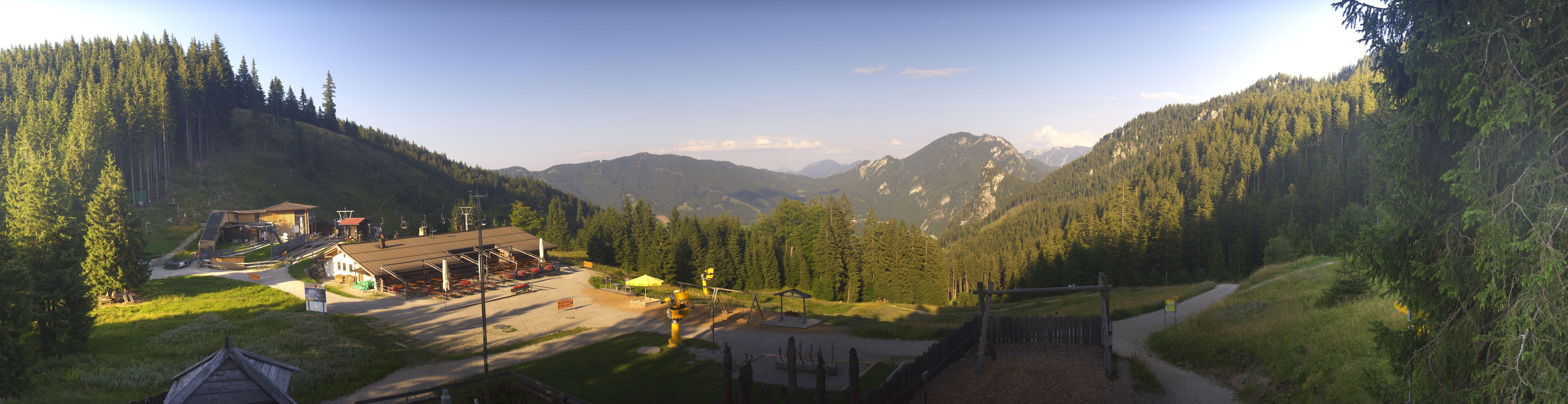 Archived image Webcam Oberammergau - Mountain hut Kolbensattel