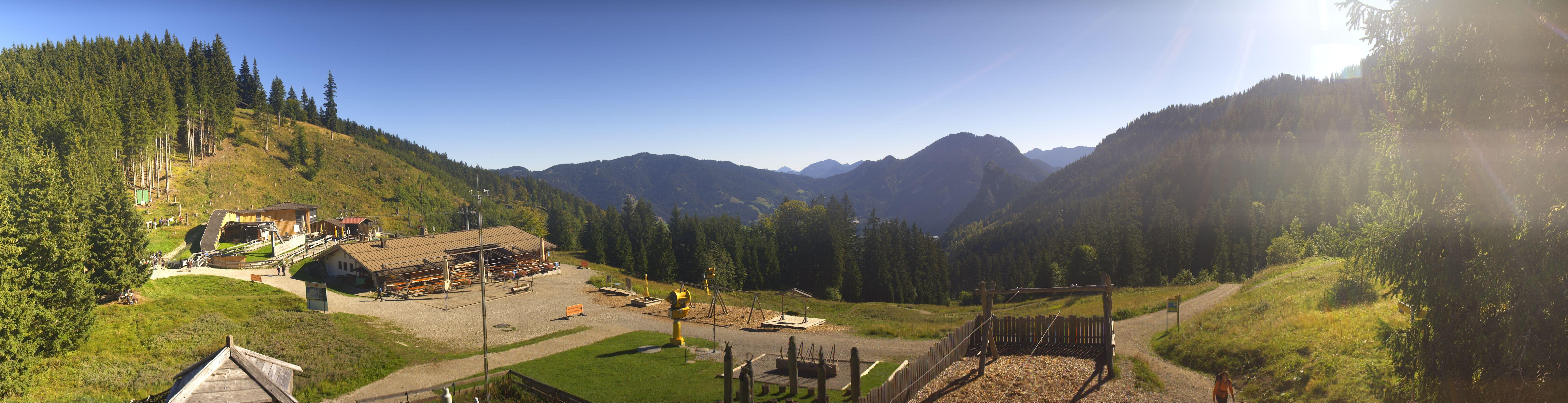 Archived image Webcam Oberammergau - Mountain hut Kolbensattel