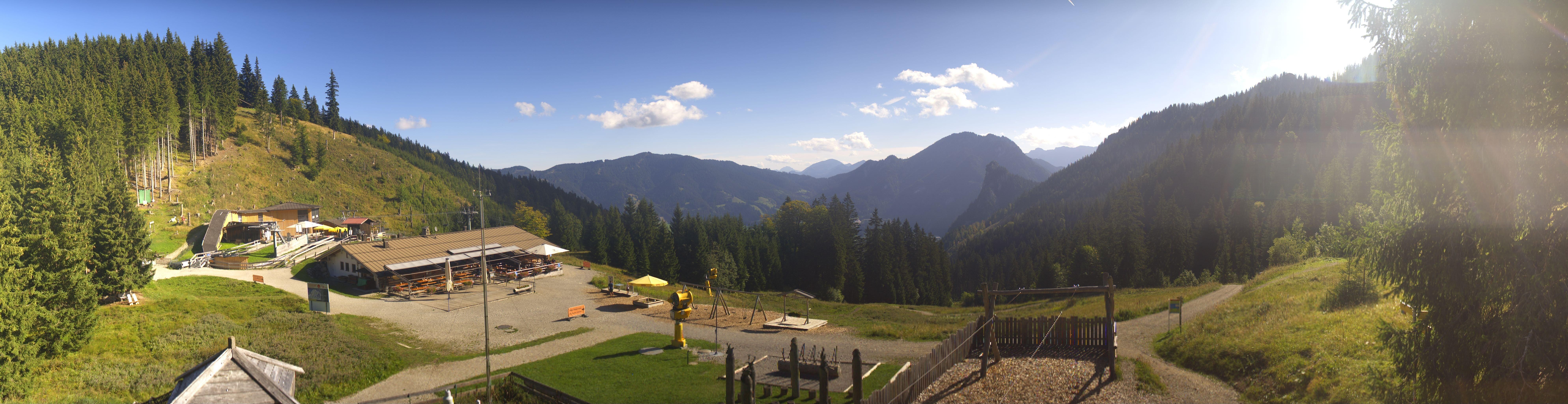 Archived image Webcam Oberammergau - Mountain hut Kolbensattel