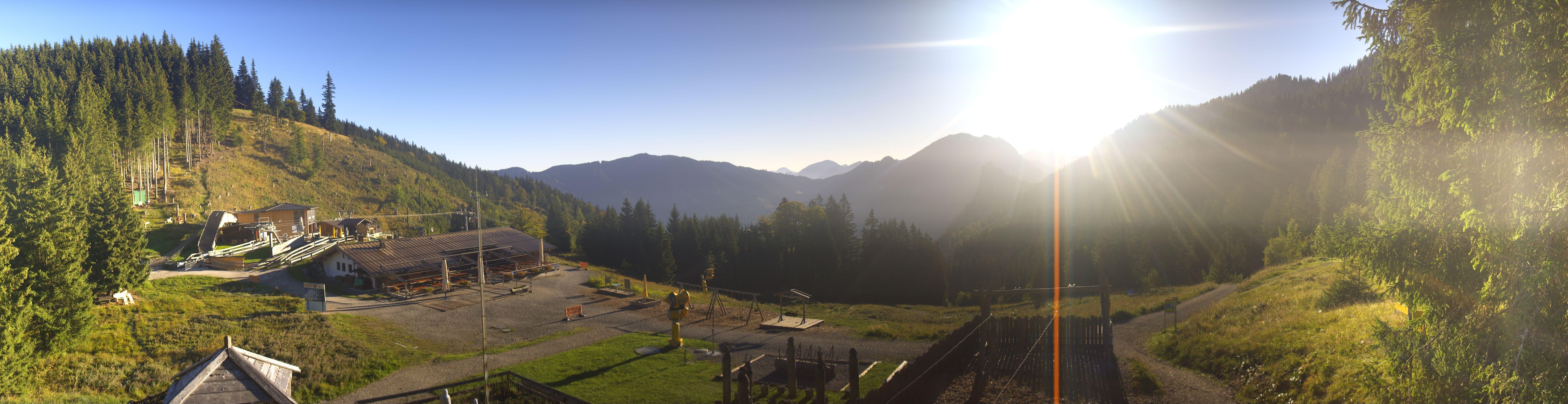 Archiv Foto Webcam Oberammergau - Kolbensattelhütte