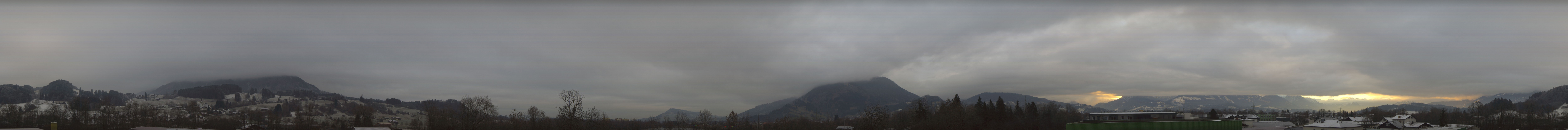 Archiv Foto Webcam Sonthofen: Bergpanorama