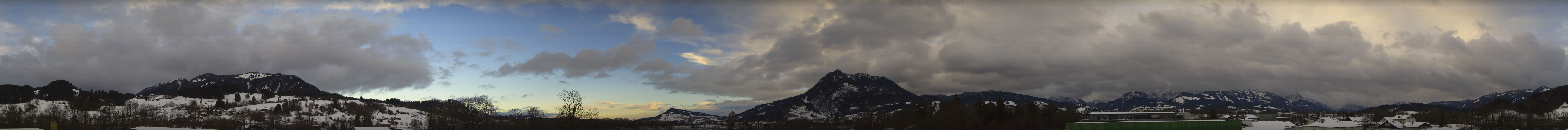 Archiv Foto Webcam Sonthofen: Bergpanorama