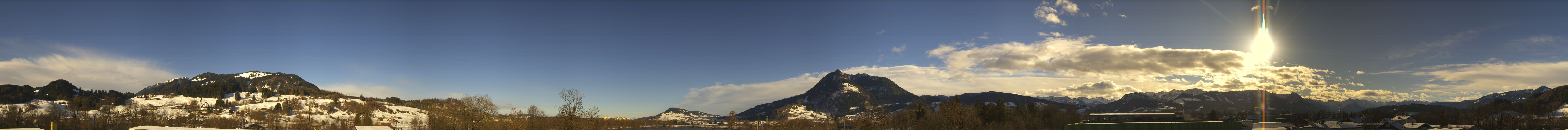 Archiv Foto Webcam Sonthofen: Bergpanorama