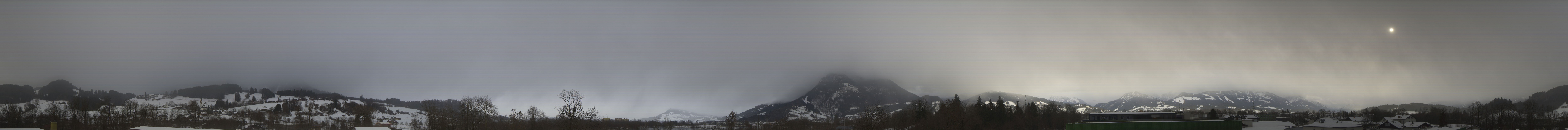 Archiv Foto Webcam Sonthofen: Bergpanorama