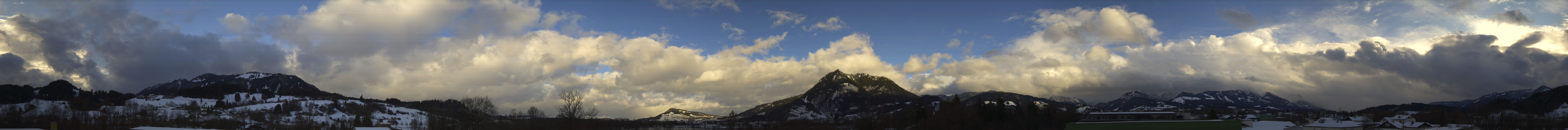 Archiv Foto Webcam Sonthofen: Bergpanorama