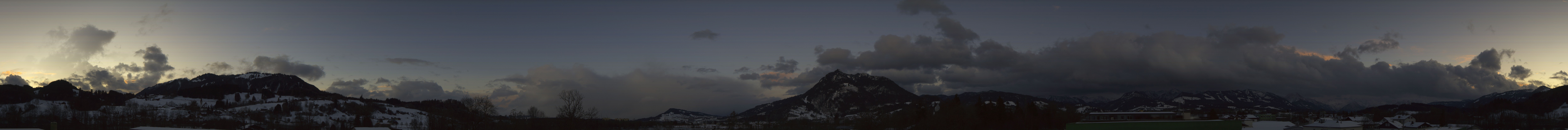 Archiv Foto Webcam Sonthofen: Bergpanorama