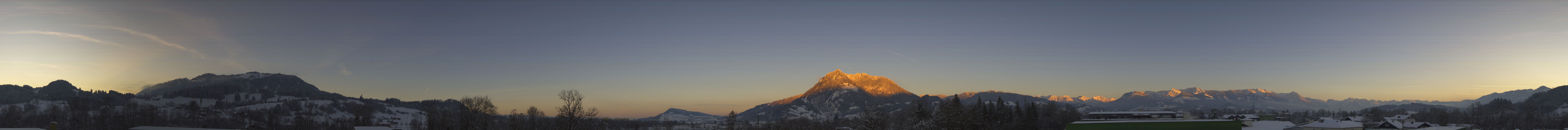 Archiv Foto Webcam Sonthofen: Bergpanorama