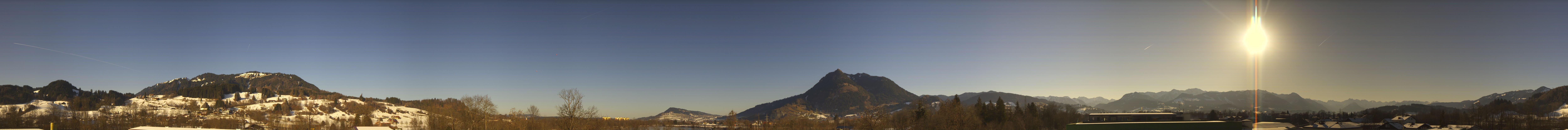 Archiv Foto Webcam Sonthofen: Bergpanorama