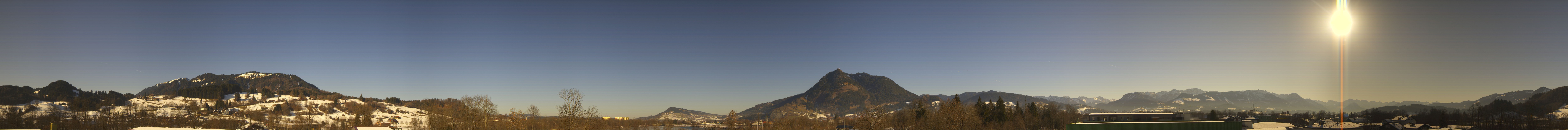 Archiv Foto Webcam Sonthofen: Bergpanorama