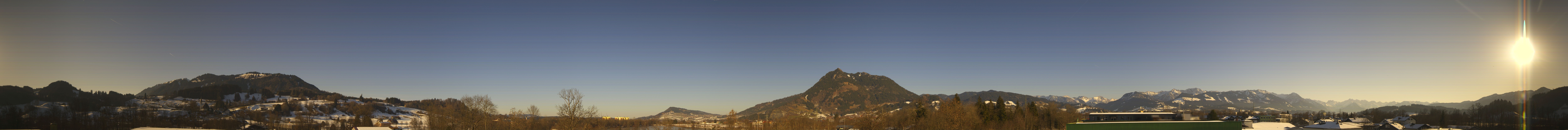 Archiv Foto Webcam Sonthofen: Bergpanorama