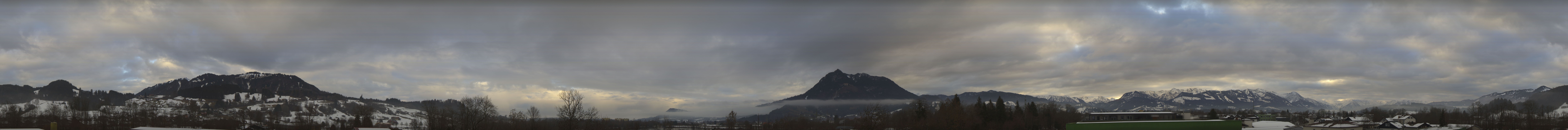 Archiv Foto Webcam Sonthofen: Bergpanorama