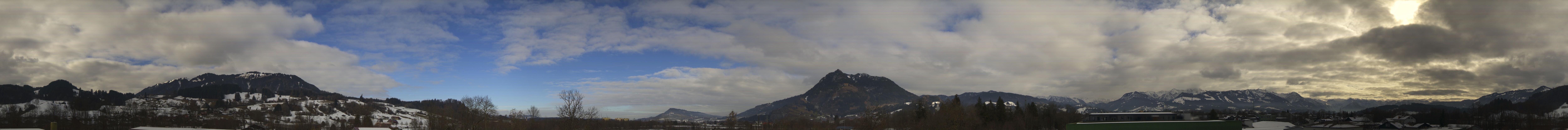 Archiv Foto Webcam Sonthofen: Bergpanorama