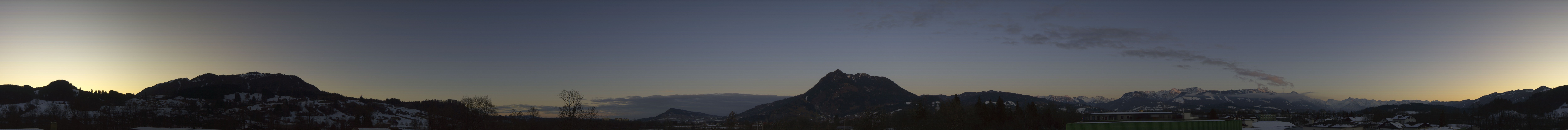 Archiv Foto Webcam Sonthofen: Bergpanorama