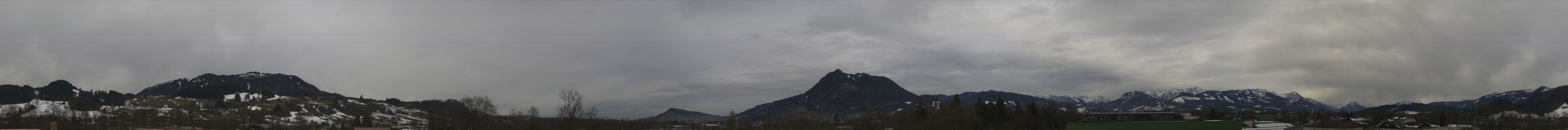 Archiv Foto Webcam Sonthofen: Bergpanorama