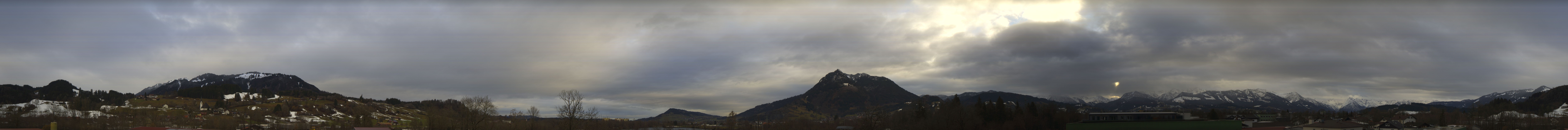Archiv Foto Webcam Sonthofen: Bergpanorama