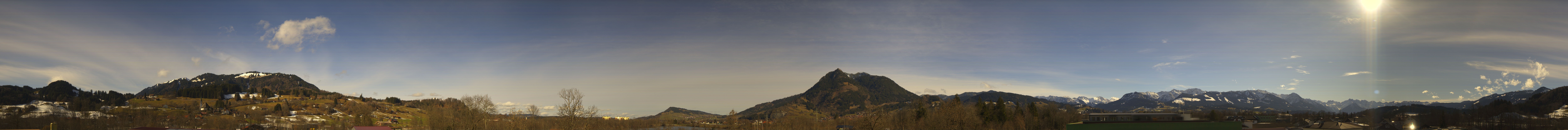 Archiv Foto Webcam Sonthofen: Bergpanorama