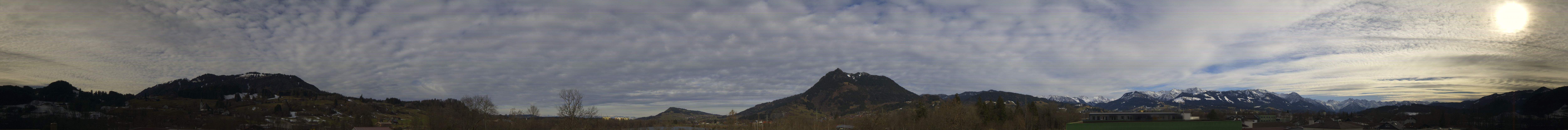 Archiv Foto Webcam Sonthofen: Bergpanorama