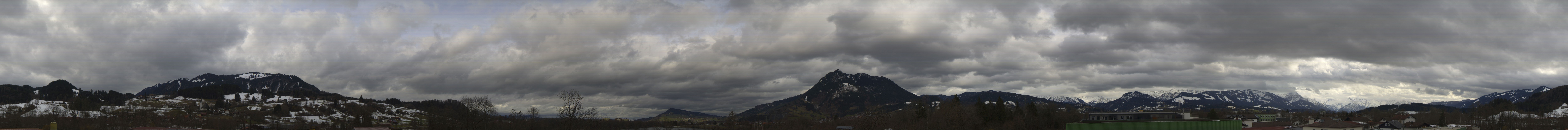 Archiv Foto Webcam Sonthofen: Bergpanorama