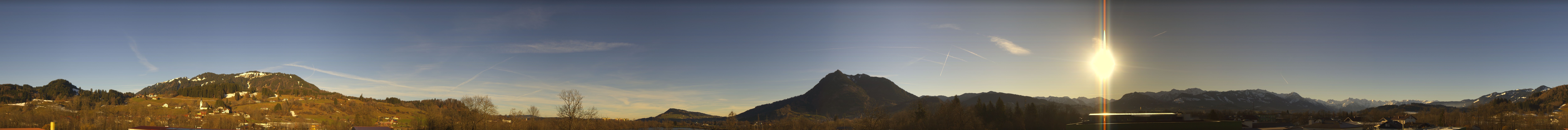 Archiv Foto Webcam Sonthofen: Bergpanorama