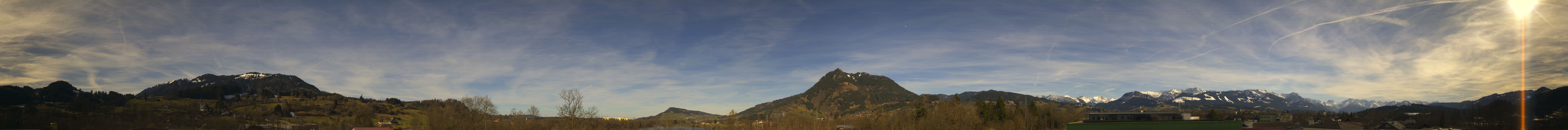 Archiv Foto Webcam Sonthofen: Bergpanorama