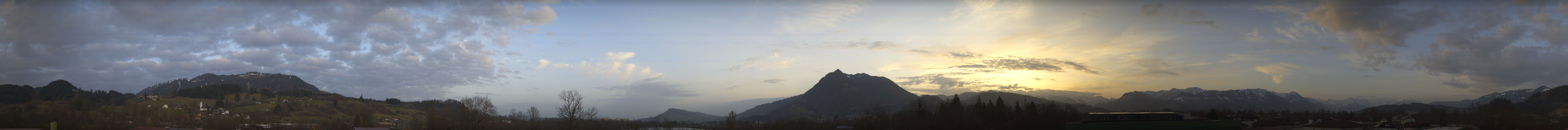 Archiv Foto Webcam Sonthofen: Bergpanorama