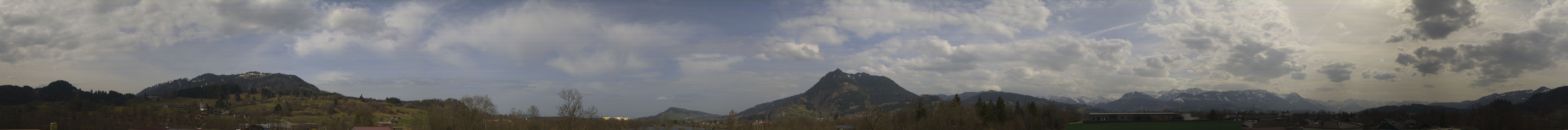 Archiv Foto Webcam Sonthofen: Bergpanorama