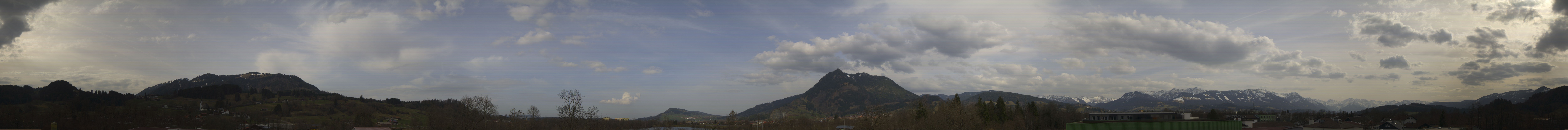 Archiv Foto Webcam Sonthofen: Bergpanorama