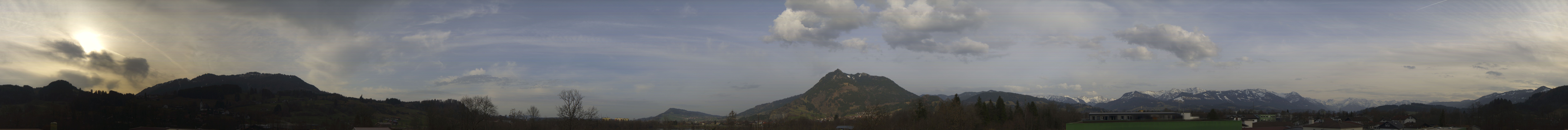 Archiv Foto Webcam Sonthofen: Bergpanorama