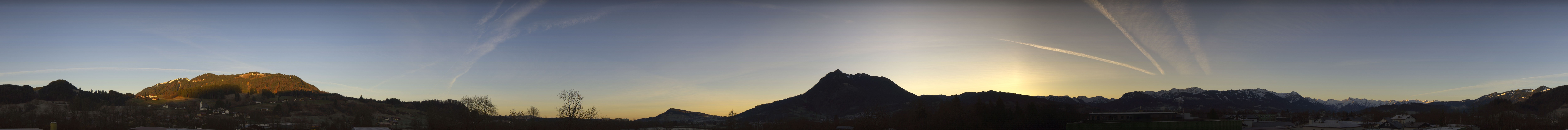 Archiv Foto Webcam Sonthofen: Bergpanorama