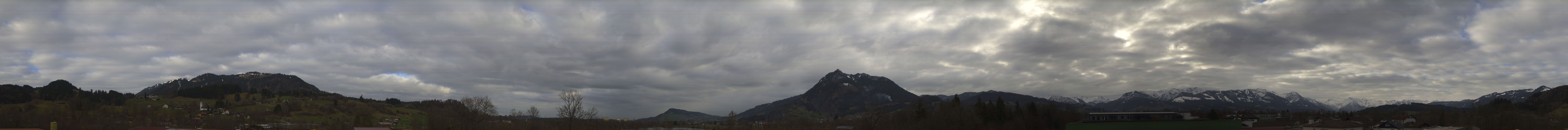 Archiv Foto Webcam Sonthofen: Bergpanorama