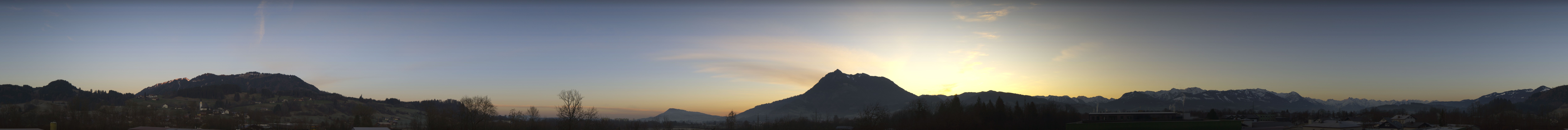 Archiv Foto Webcam Sonthofen: Bergpanorama