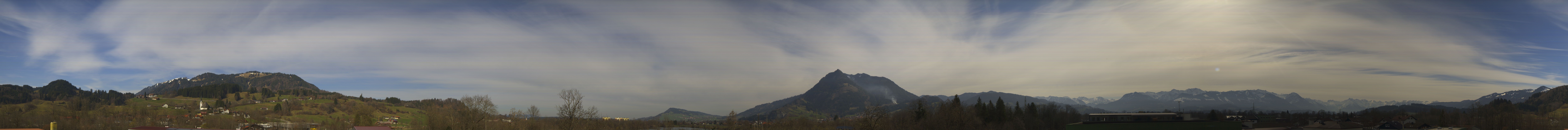 Archiv Foto Webcam Sonthofen: Bergpanorama