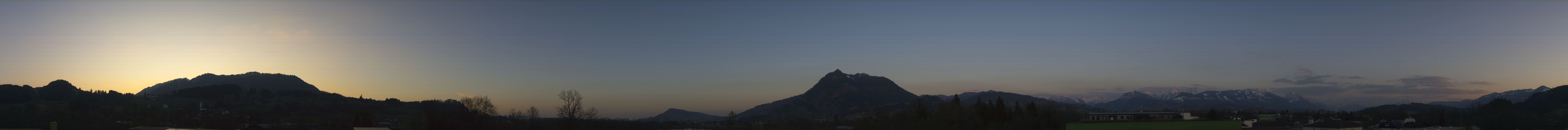 Archiv Foto Webcam Sonthofen: Bergpanorama