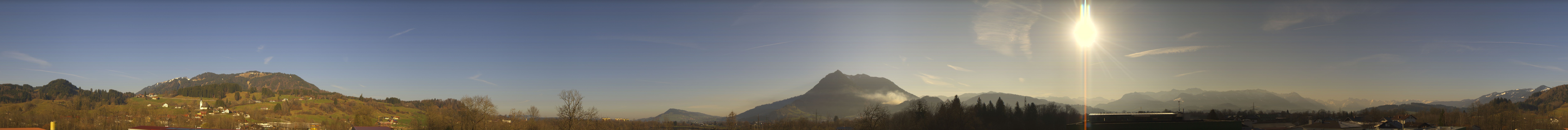 Archiv Foto Webcam Sonthofen: Bergpanorama