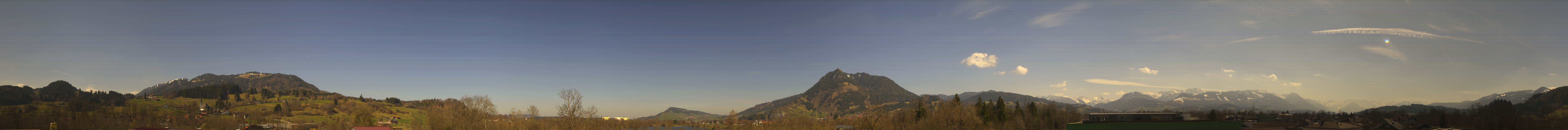 Archiv Foto Webcam Sonthofen: Bergpanorama