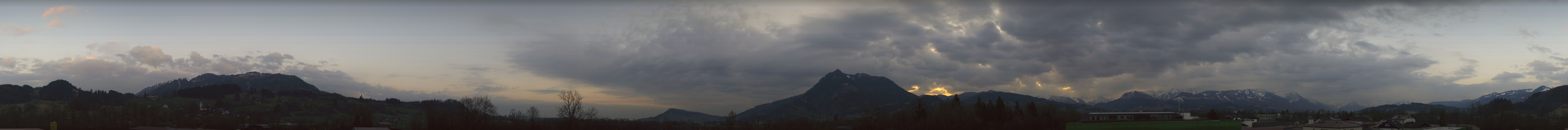 Archiv Foto Webcam Sonthofen: Bergpanorama